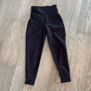 Black High-Waisted Joggers